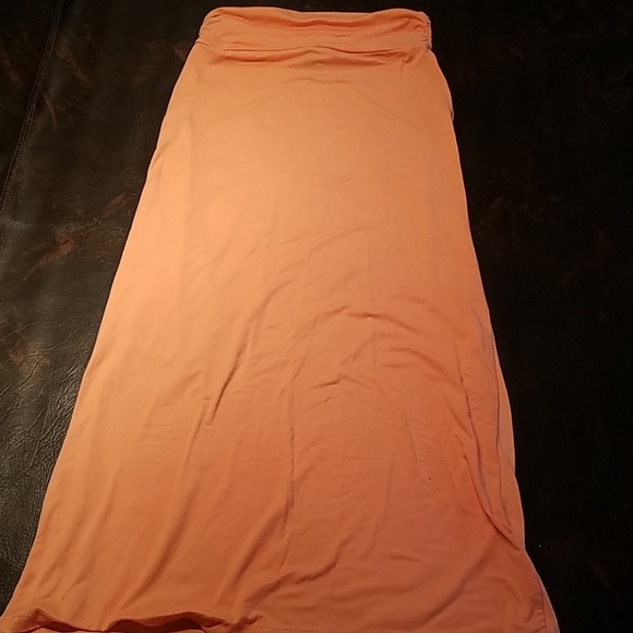 Coral maxi skirt - Picture 2 of 4
